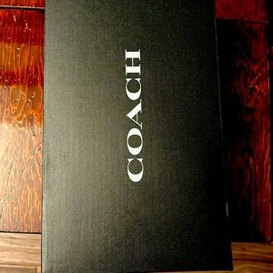 Size 12 D Coach Mott Driver. Worn once for Wedding.  Not my style.